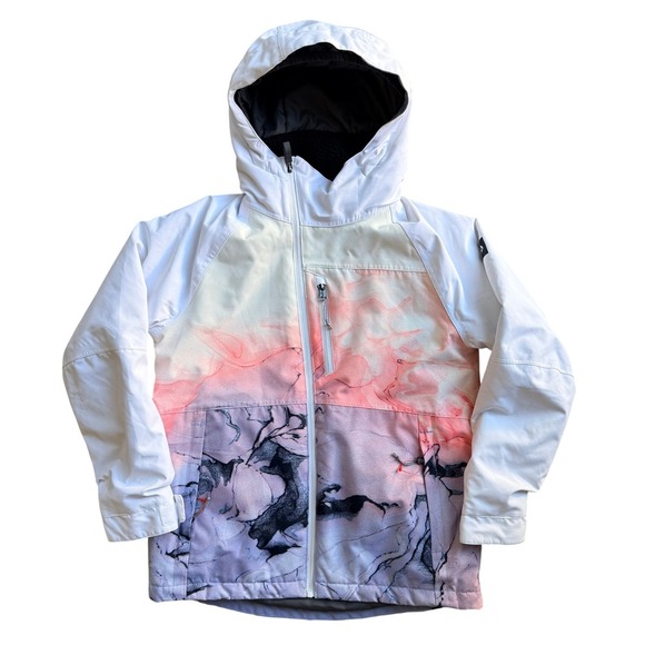 686 Jackets & Blazers - 686 Hydra Thermagraph Jacket Peppercorn Cloudbreak Marble Pink Women Medium